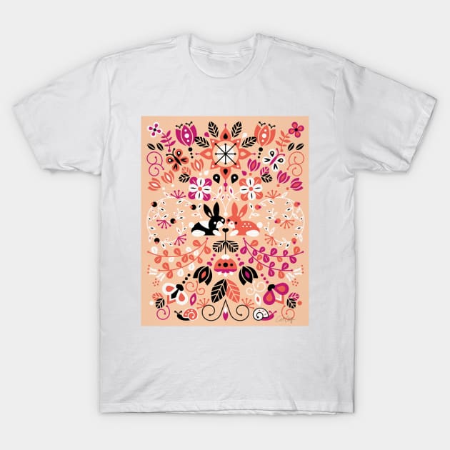 Bunnies T-Shirt by CatCoq